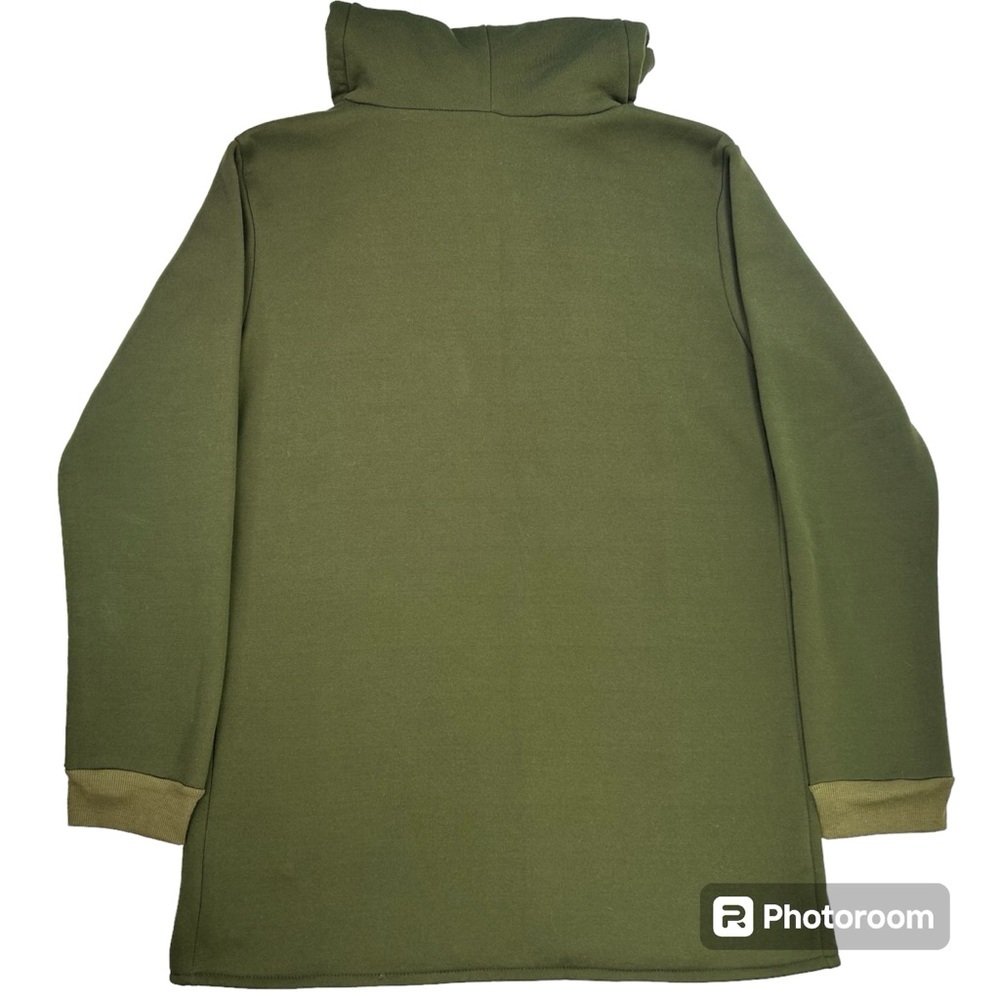 SHEIN "Never Give Up" Hooded Coatigan Size Small - Picture 7 of 14